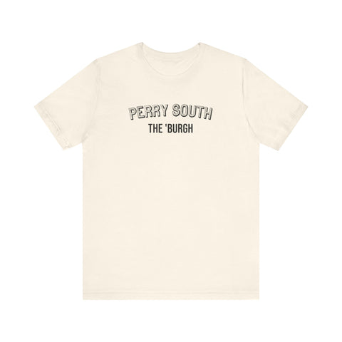 Perry South - The Burgh Neighborhood Series - Unisex Jersey Short Sleeve Tee T-Shirt Printify Natural S 