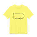 Love Pittsburgh Pennsylvania Short Sleeve T-Shirt  - Unisex bella+canvas 3001 T-Shirt Printify   