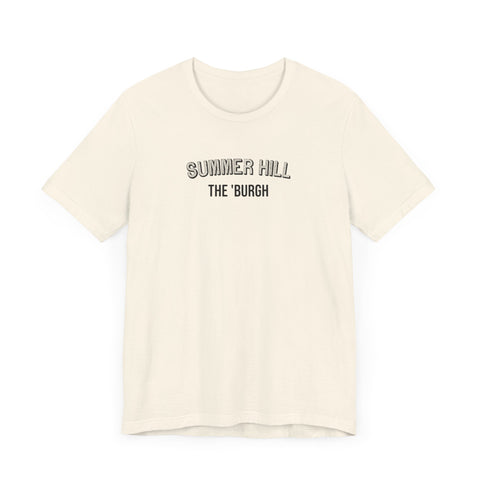 Summer Hill - The Burgh Neighborhood Series - Unisex Jersey Short Sleeve Tee T-Shirt Printify