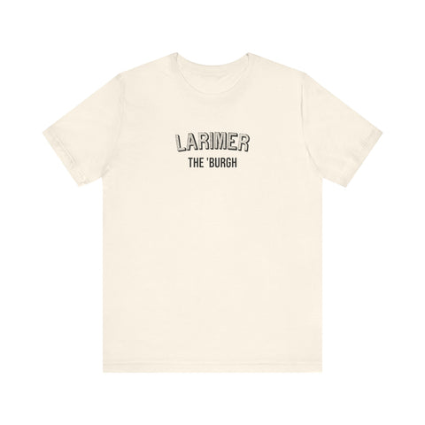 Larimer - The Burgh Neighborhood Series - Unisex Jersey Short Sleeve Tee T-Shirt Printify Natural S 