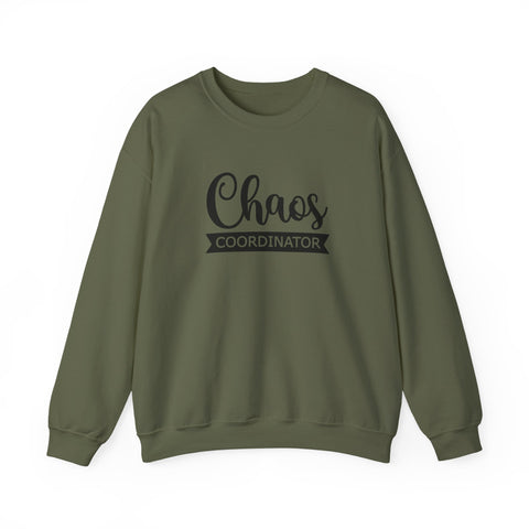 Chaos Coordinator (Pittsburgh Sarcasm Series) - Gildan Heavy Blend™ Crewneck Sweatshirt