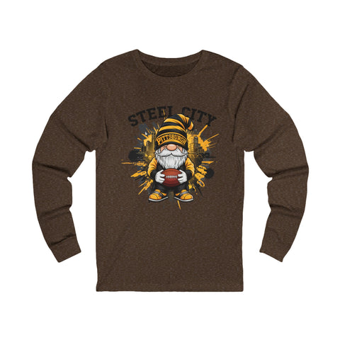 Steel City Gnome - Unisex Long Sleeve Tee