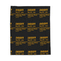 Pittsburgh Jagoff Definition Velveteen Plush Blanket Blanket Printify 50" × 60"  