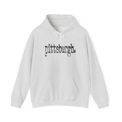 Pittsburgh Typewriter Unisex Heavy Blend™ Hooded Sweatshirt