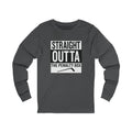 Straight Outta the Penalty Box - Long Sleeve Tee Long-sleeve Printify S Asphalt