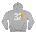 Legends Series - 32 - Champion Hoodie Hoodie Printify Light Steel S 