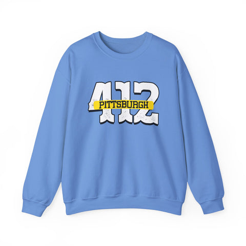 412 Pittsburgh - Heavy Blend™ Crewneck Sweatshirt