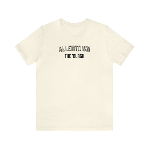 Allentown - The Burgh Neighborhood Series - Unisex Jersey Short Sleeve Tee T-Shirt Printify Natural S 