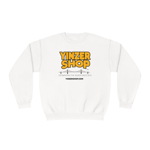 YinzerShop Serving Since 2015 - Jerzees 562MR Unisex NuBlend® Crewneck Sweatshirt Sweatshirt Printify White S