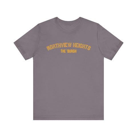 Northview Heights - The Burgh Neighborhood Series - Unisex Jersey Short Sleeve Tee T-Shirt Printify Storm XS 