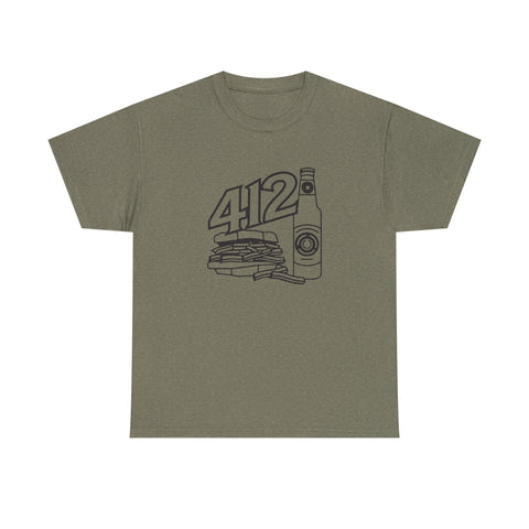 412 Icon Unisex Heavy Cotton Tee
