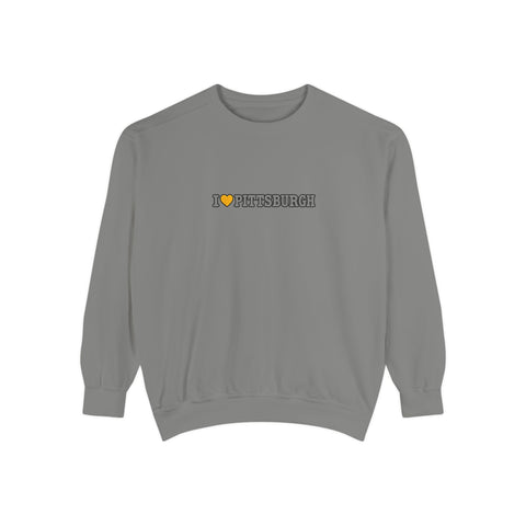 I Love Pittsburgh Heart Comfort Colors® 1566 Sweatshirt