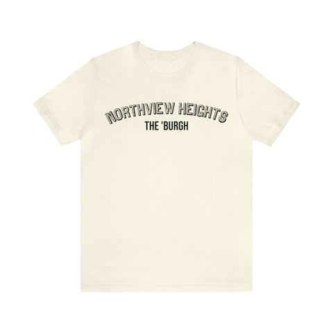Northview Heights - The Burgh Neighborhood Series - Unisex Jersey Short Sleeve Tee T-Shirt Printify Natural S 