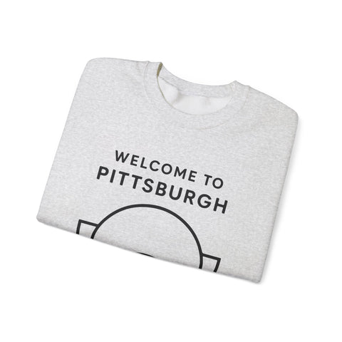 Welcome to Pittsburgh Tunnel - Heavy Blend™ Crewneck Sweatshirt