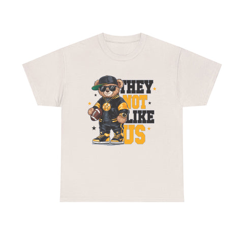 Pittsburgh They Not Like Us - Unisex Heavy Cotton Tee