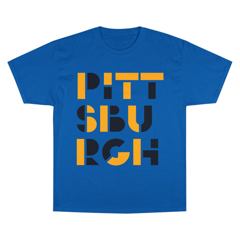 Pittsburgh City Art - Champion T-Shirt