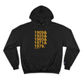 Pittsburgh Pirates World Series Ampersand - Champion Hoodie Hoodie Printify Black S 