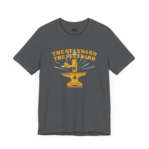 The Standard is The Standard - Hammer Anvil - T-shirt T-Shirt Printify Asphalt S 
