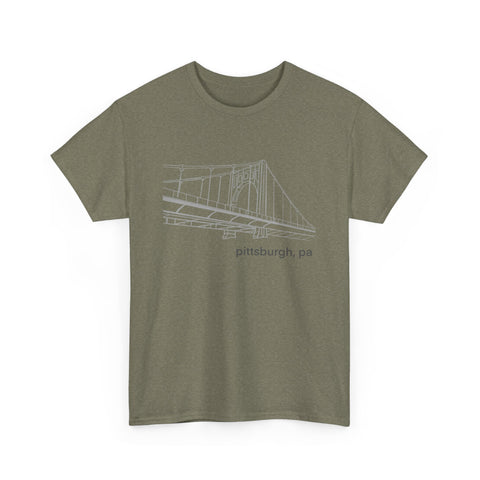 Clemente Bridge Unisex Heavy Cotton Tee