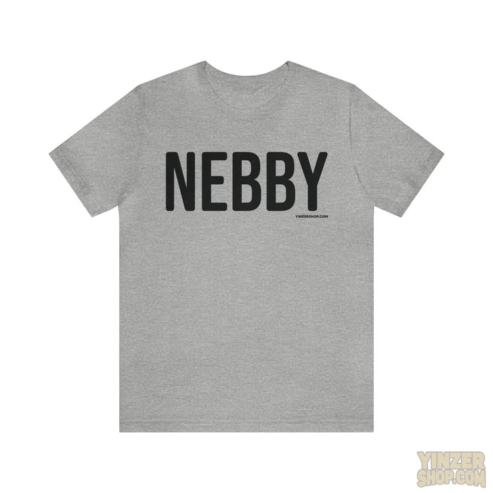 Pittsburgh Nebby T-Shirt - Short Sleeve Tee T-Shirt Printify Athletic Heather S 