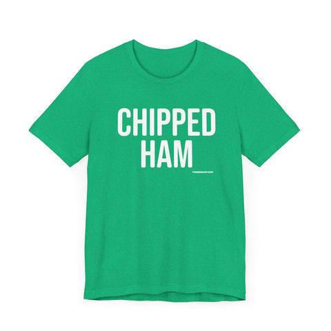 Pittsburgh CHIPPED HAM T-Shirt - SHORT SLEEVE TEE T-Shirt Printify   