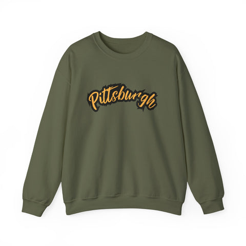 Jagged Pittsburgh Heavy Blend™ Crewneck Sweatshirt