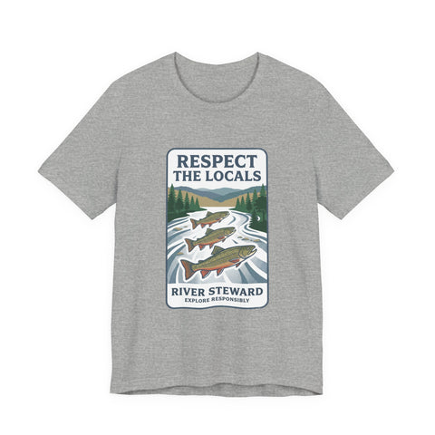 Respect the Locals River Steward Tee | Protect Our National Parks, Vintage Outdoor