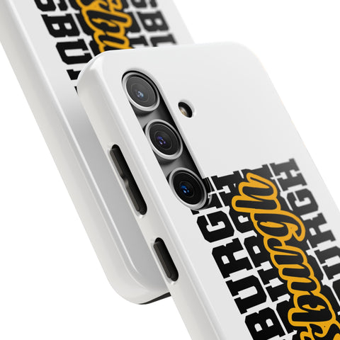 Pittsburgh Typography - iPhone Phone Case Mate Tough