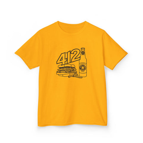 412 Icon Tee Shirt Kids Graphic T-Shirt
