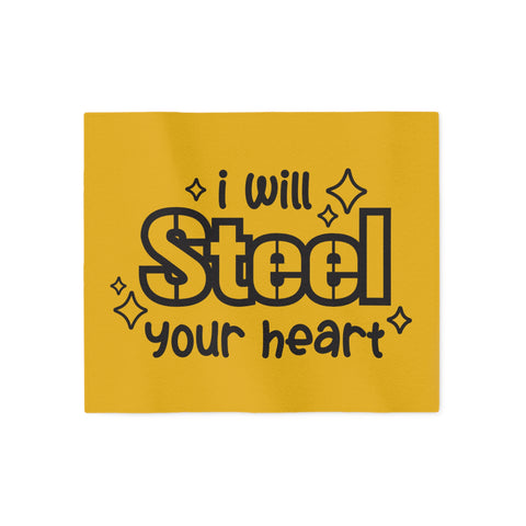 I Will Steel Your Heart Sweatshirt Blanket