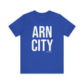 Pittsburgh Iron (Arn) City T-Shirt - SHORT SLEEVE TEE T-Shirt Printify True Royal S 