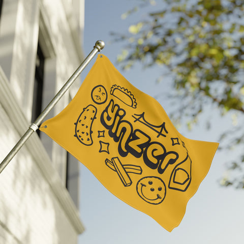 Yinzer Collage - Double Sided Flag