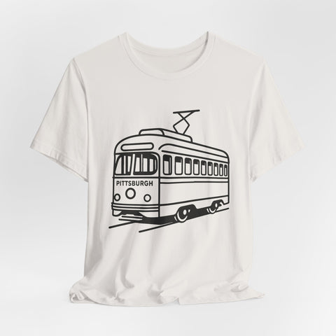 Pittsburgh Trolley - Unisex Jersey Short Sleeve Tee