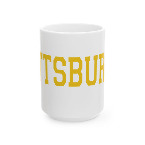 Pittsburgh Varsity Letters -  Coffee Mugs (11oz, 15oz)
