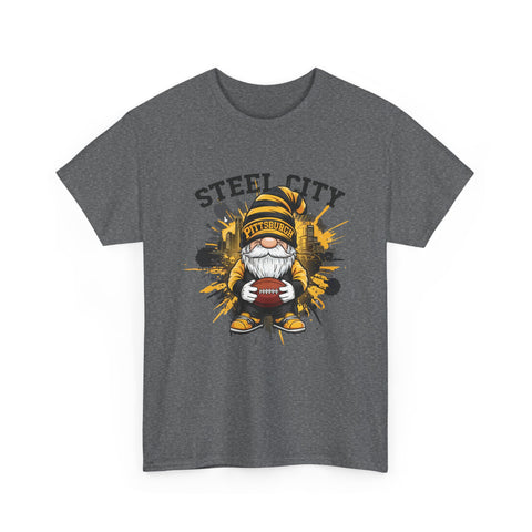 Steel City Gnome - Unisex Heavy Cotton Tee