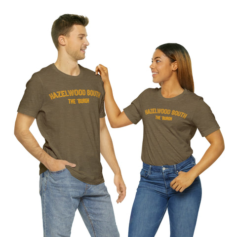 Hazelwood South  - The Burgh Neighborhood Series - Unisex Jersey Short Sleeve Tee T-Shirt Printify   