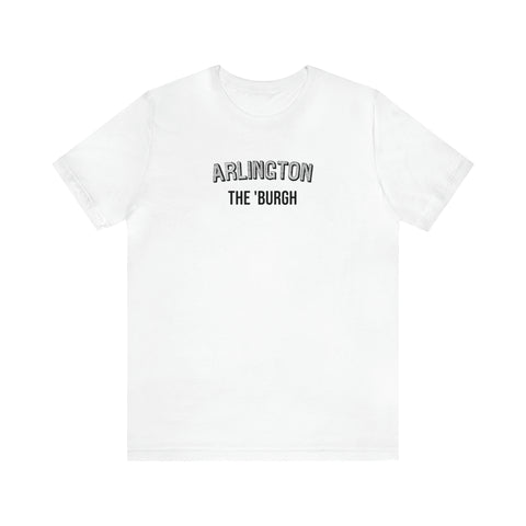 Arlington - The Burgh Neighborhood Series - Unisex Jersey Short Sleeve Tee T-Shirt Printify White S 