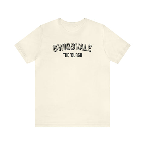 Swissvale - The Burgh Neighborhood Series - Unisex Jersey Short Sleeve Tee T-Shirt Printify Natural M 