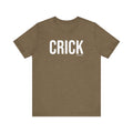 Pittsburgh CRICK T-Shirt - SHORT SLEEVE TEE T-Shirt Printify Heather Olive S 