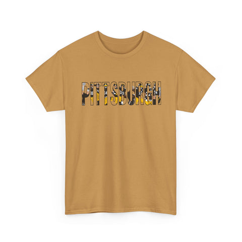 Pittsburgh Football Players - Unisex Heavy Cotton Tee