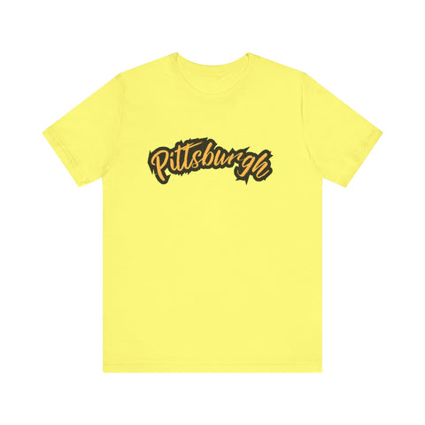 Jagged Pittsburgh Short Sleeve T-Shirt