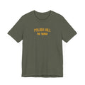 Polish Hill - The Burgh Neighborhood Series - Unisex Jersey Short Sleeve Tee T-Shirt Printify Heather Military Green XS 