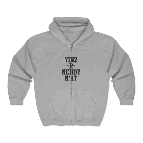 Yinz R Nebby - Unisex Heavy Blend™ Full Zip Hooded Sweatshirt