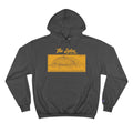 The Igloo - EST 1961 - Civic Arena - Retro Schematic - Champion Hoodie Hoodie Printify Charcoal Heather S 