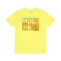 The 412 Series - PNC Park - Short Sleeve Tee T-Shirt Printify Yellow S 
