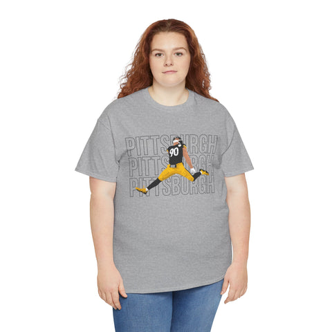 Pittsburgh Victory Jump - Unisex Heavy Cotton Tee