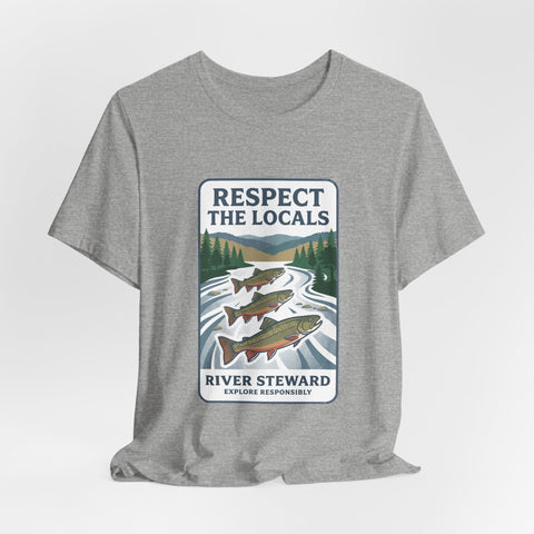 Respect the Locals River Steward Tee | Protect Our National Parks, Vintage Outdoor