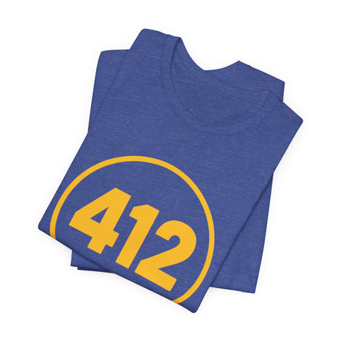412 Stamp - Unisex Jersey Short Sleeve Tee