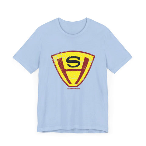 Superhost Classic TV T-shirt T-Shirt Printify Baby Blue S 