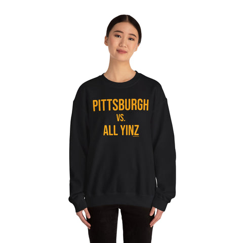 Pittsburgh vs All Yinz - Unisex Heavy Blend™ Sweatshirt